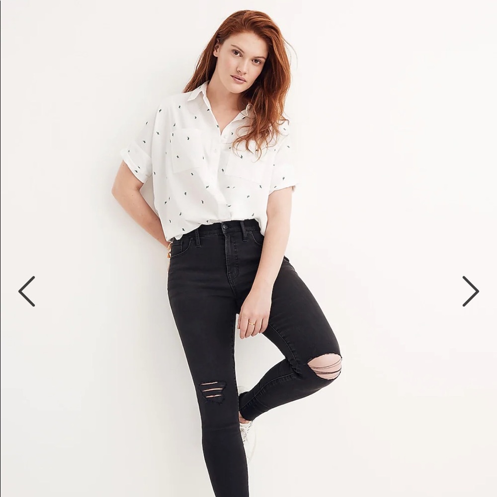 NWT Madewell 9” Mid-Rise Skinny Jean